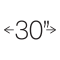 width 30 b 1 1