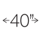 width 40 b 1 1