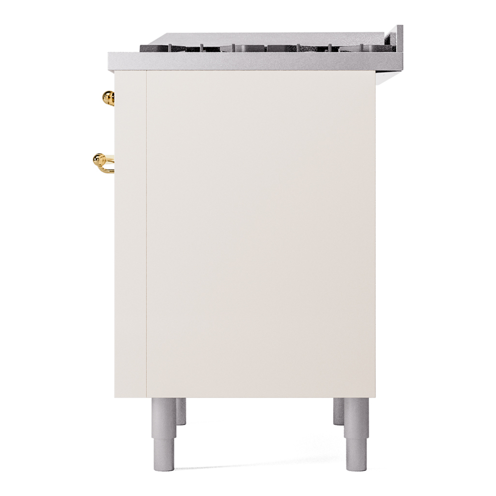 ILVE Nostalgie II 36" UP36FNMPAWGLP Dual Fuel Range right side