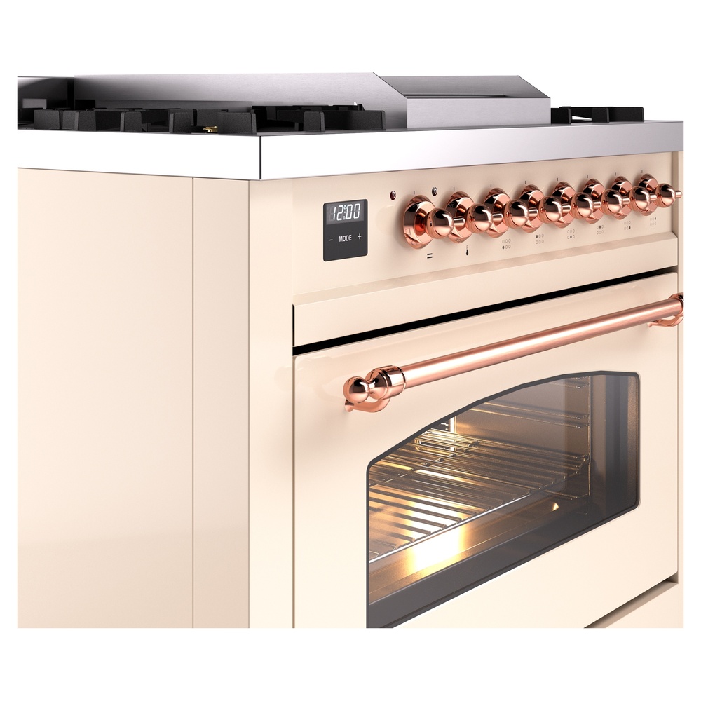 ILVE Nostalgie II 36" UP36FNMPAWPLP Dual Fuel Range details
