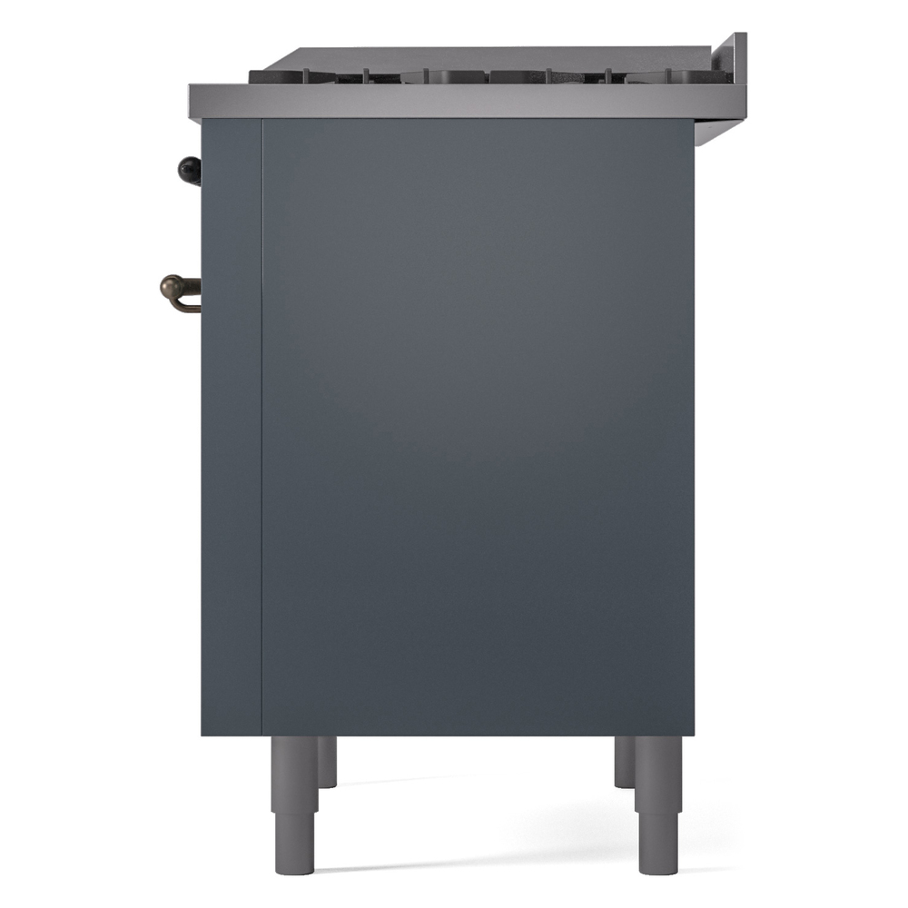 ILVE Nostalgie II 36" UP36FNMPBGBLP Dual Fuel Range right side