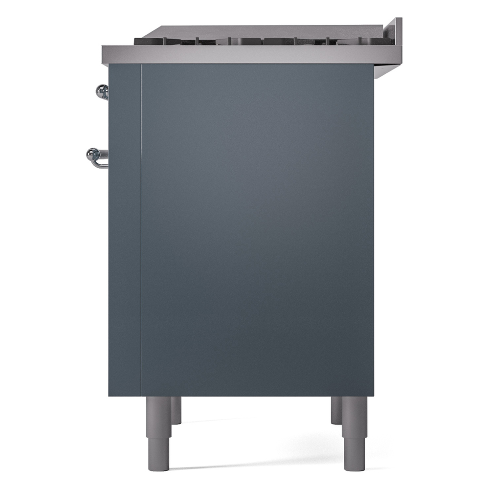 ILVE Nostalgie II 36" UP36FNMPBGCLP Dual Fuel Range right side