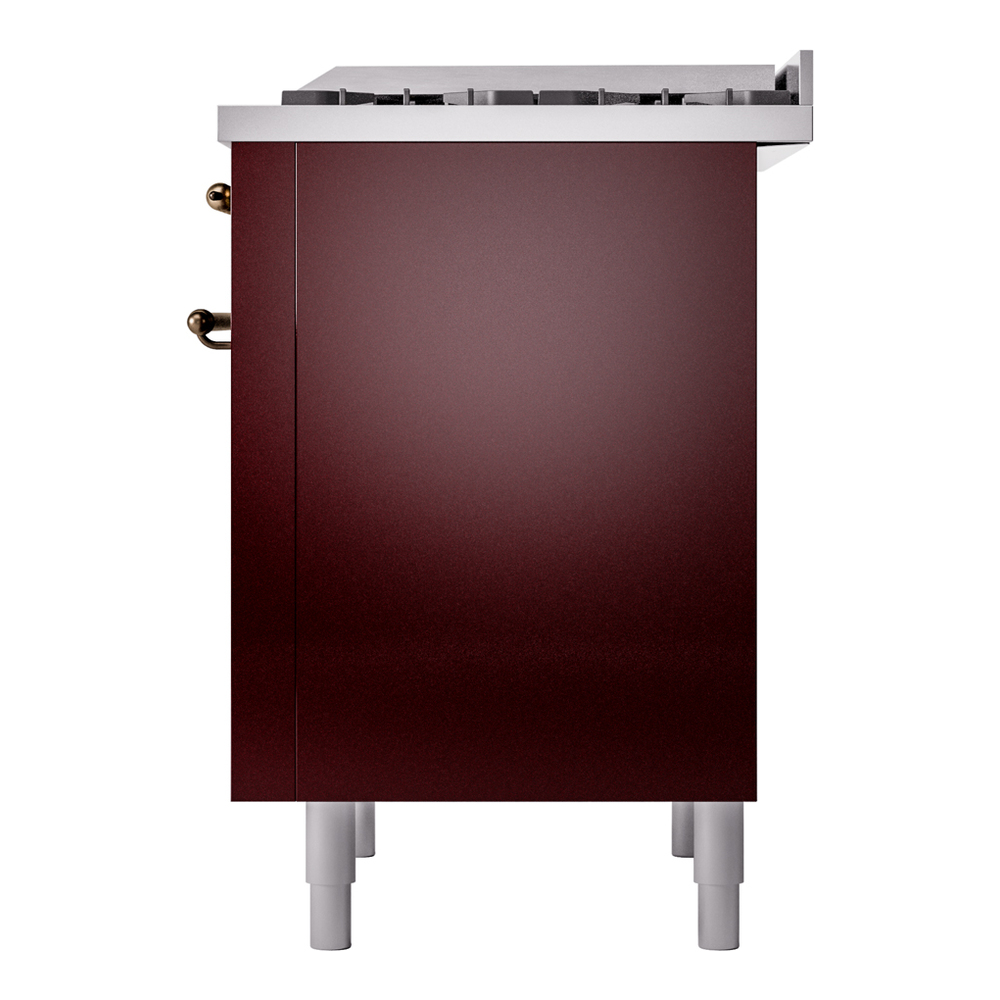 ILVE Nostalgie II 36" UP36FNMPBUBLP Dual Fuel Range right side