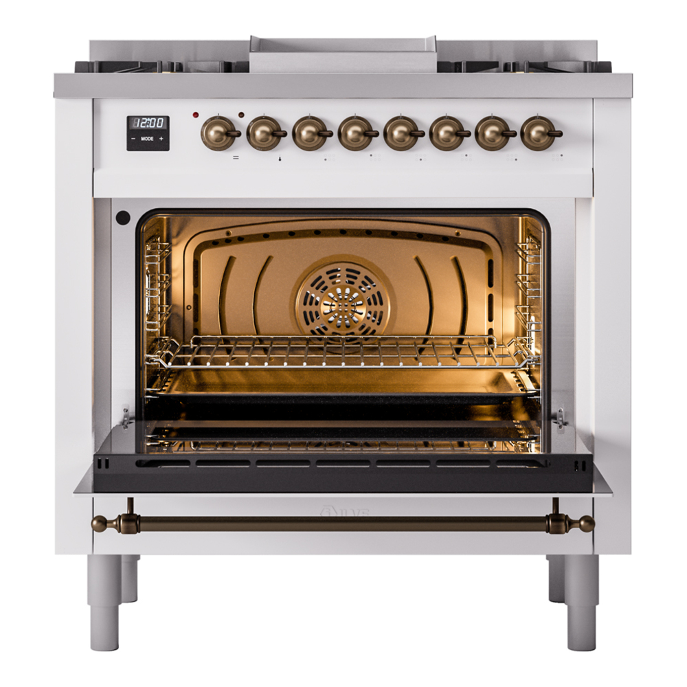 ILVE Nostalgie II 36" UP36FNMP Dual Fuel Range
