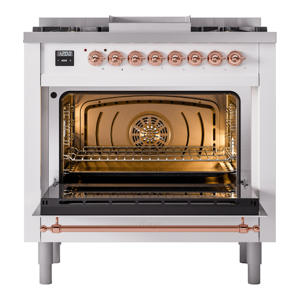 ILVE Nostalgie II 36" UP36FNMP Dual Fuel Range