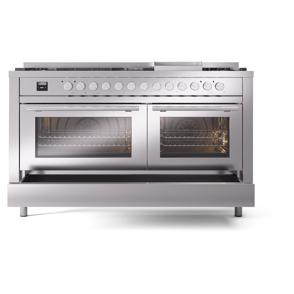 ILVE_UP60FWMPSSLP_Professional_Plus_II_drawer_opened
