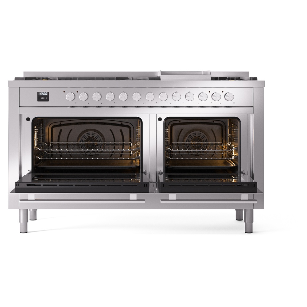 ILVE_UP60FWMPSS_Professional_Plus_II_oven_door_opened