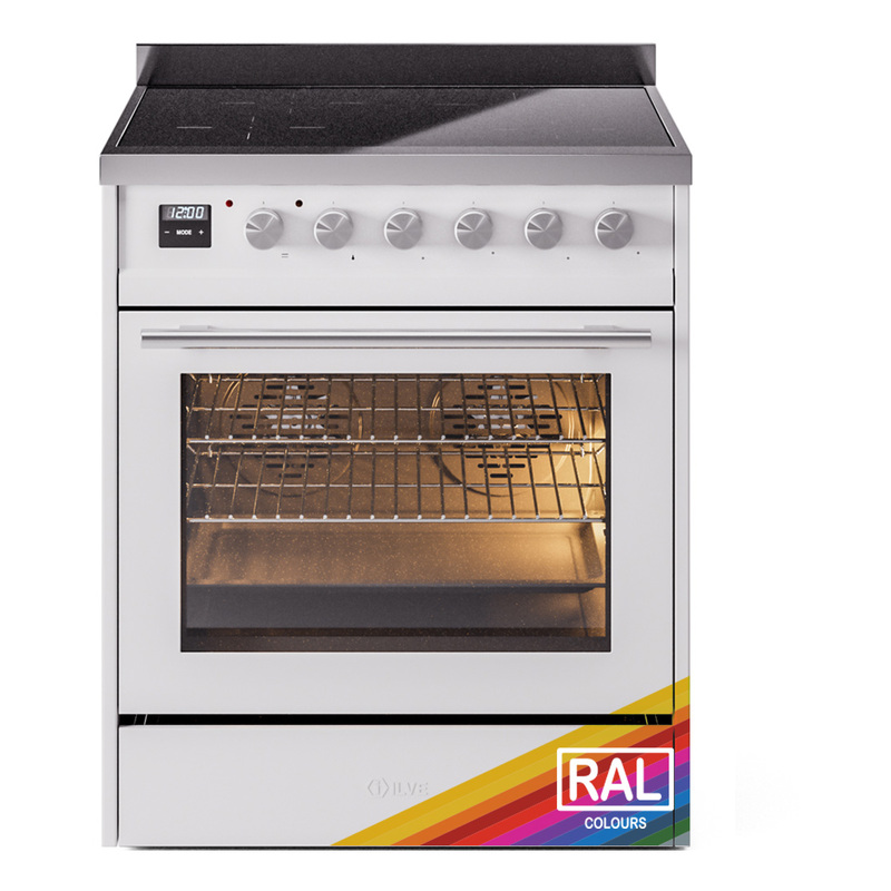 ILVE UPI304WMPRA Professional Plus II 30 inch Induction Range  (Triple Glass Door, RAL)