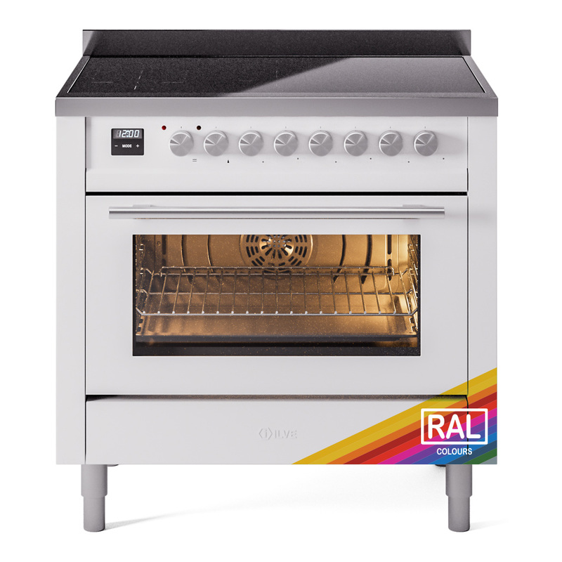 ILVE UPI366WMPRA Professional Plus II 36 inch Induction Range (Triple Glass Door, RAL)