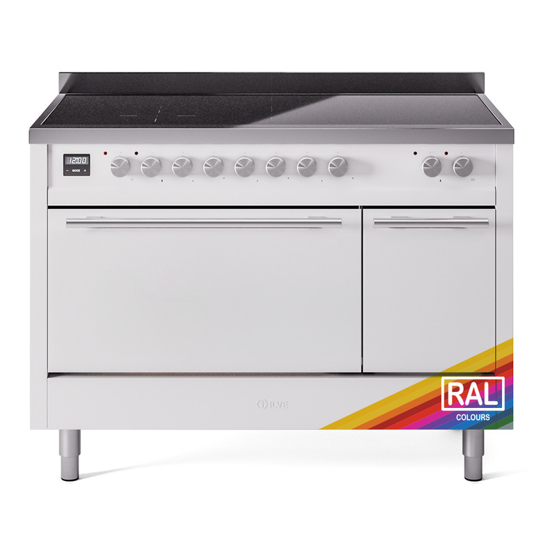 ILVE UPI486QMPRA Professional Plus II 48 inch Induction Range  (Solid Door, RAL)