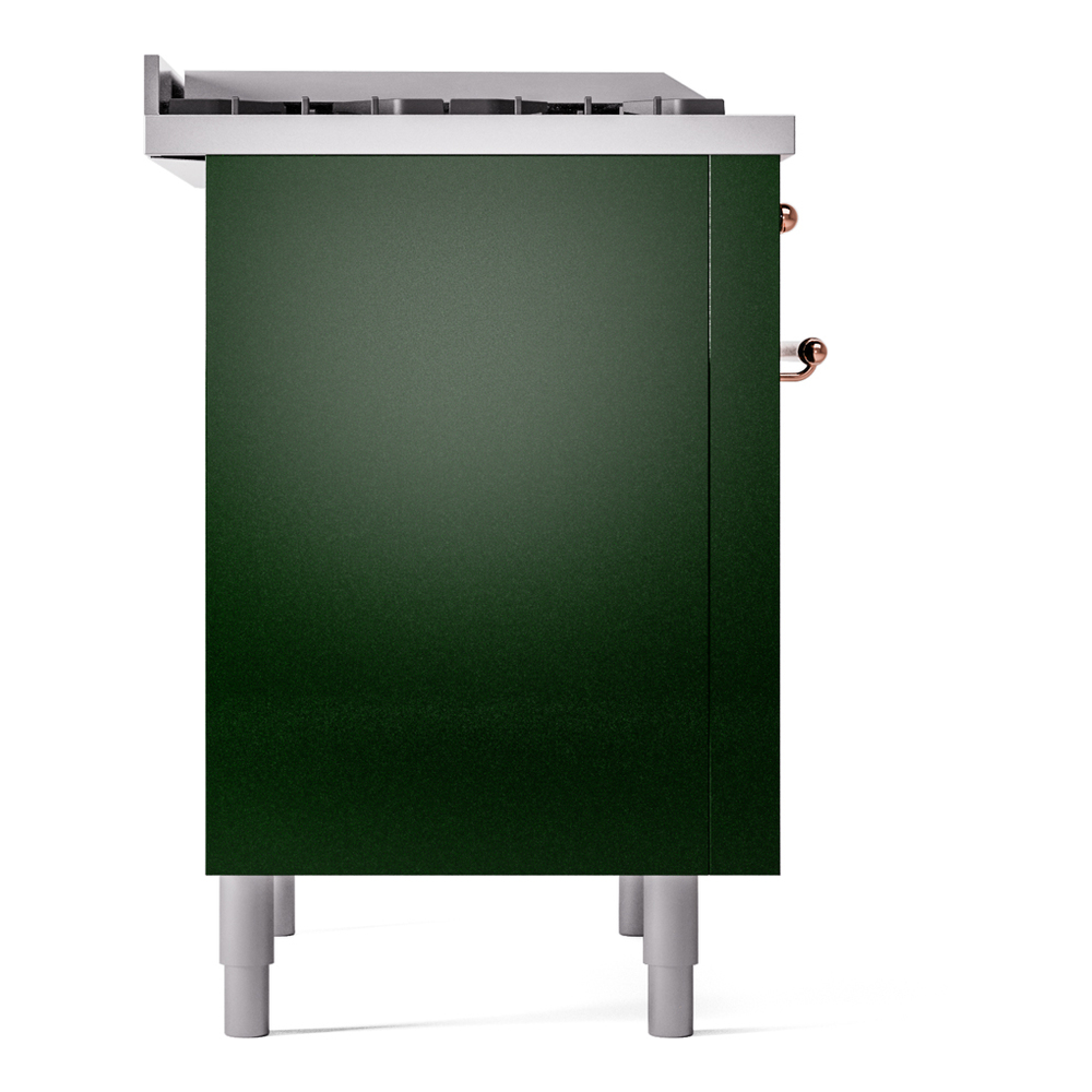 ILVE Nostalgie II 36" UP36FNMPEGG Dual Fuel Range left side