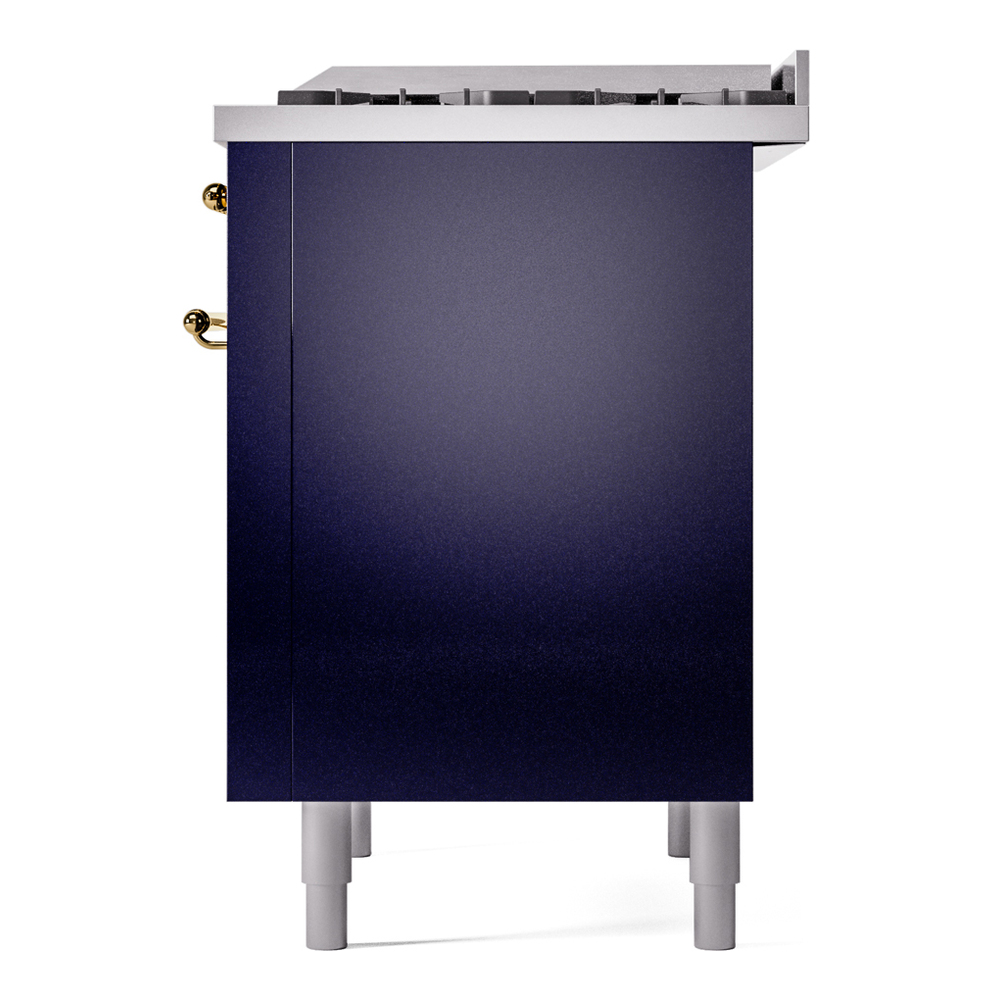 ILVE Nostalgie II 36" UP36FNMPMBG Dual Fuel Range right side