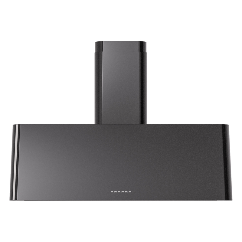 ILVE UAG40BK Nostalgie 40 inch Range Hood (Glossy Black)