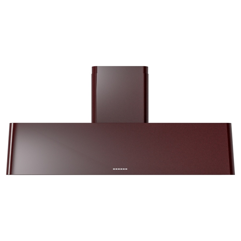 ILVE UAG60BU Nostalgie 60 inch Range Hood (Burgundy)