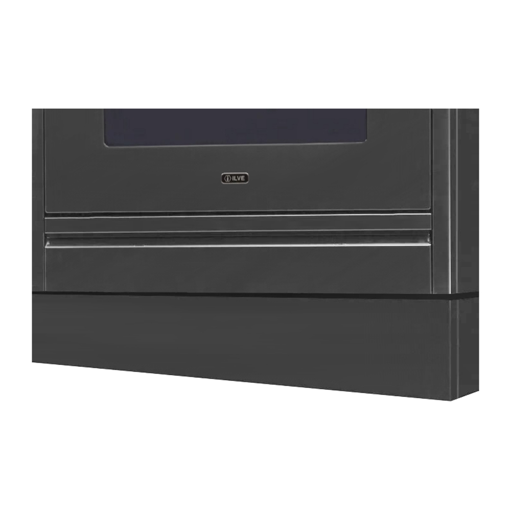 ILVE APZ120140M 48 inch Nostalgie/Professional Plus Toe Kick (5 1/2 inch h.) (Graphite Matte)