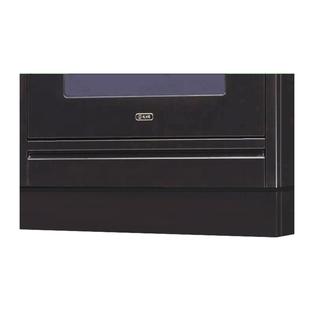 ILVE APZ120140N 48 inch Nostalgie/Professional Plus Toe Kick (5 1/2 inch h.) (Glossy Black)