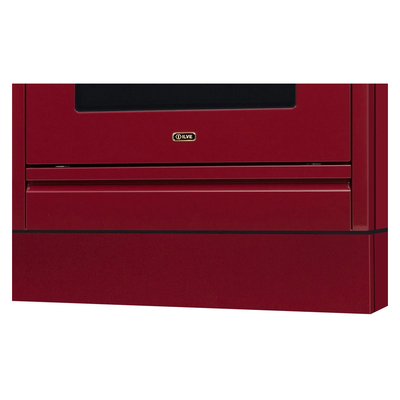 ILVE APZ120140RB 48 inch Nostalgie/Professional Plus Toe Kick (5 1/2 inch h.) (Burgundy)