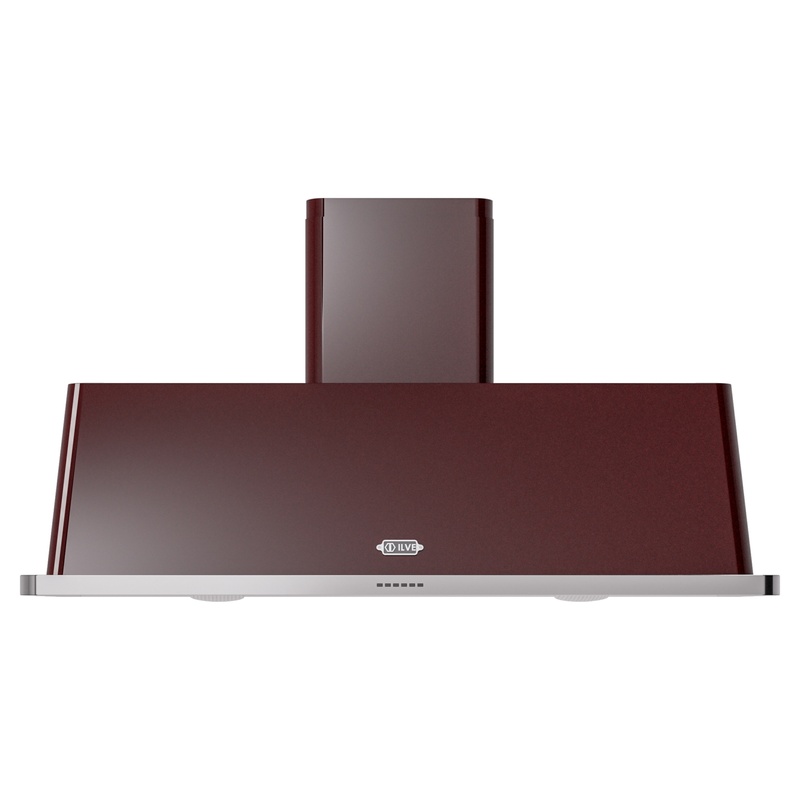 ILVE UAM150BU Majestic 60 inch Range Hood (Burgundy)