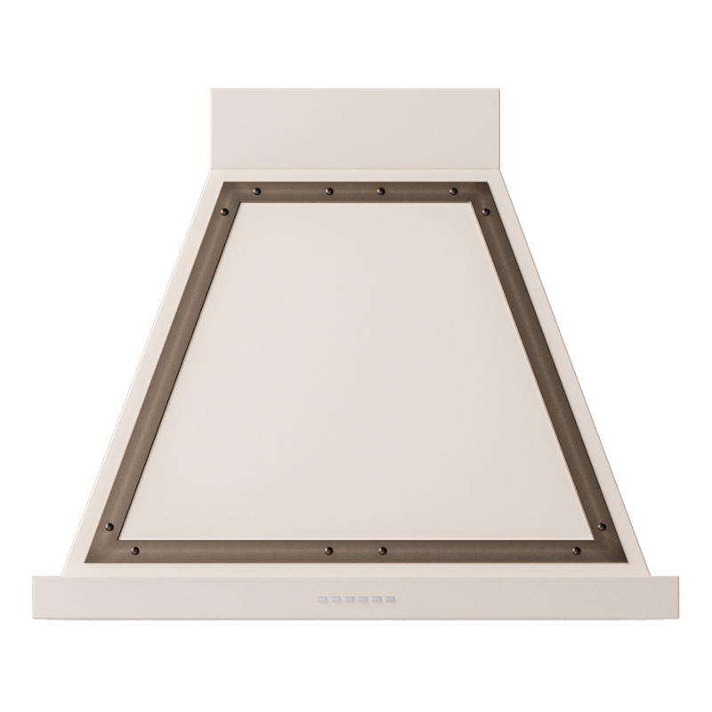 ILVE UANB30AWB Nostalgie Noblesse 30 inch Range Hood (Antique White, Burnished)