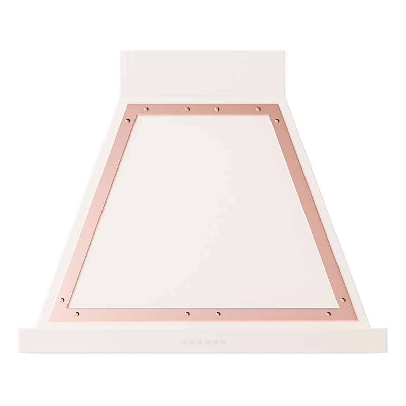 ILVE UANB30AWP Nostalgie Noblesse 30 inch Range Hood (Antique White, Copper)