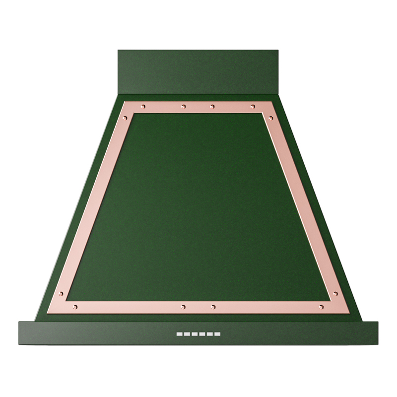 ILVE UANB30EGP Nostalgie Noblesse 30 inch Range Hood (Emerald Green, Copper)