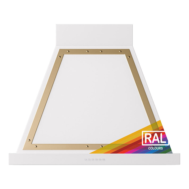 ILVE UANB30RAG Nostalgie Noblesse 30 inch Range Hood (RAL, Brass)