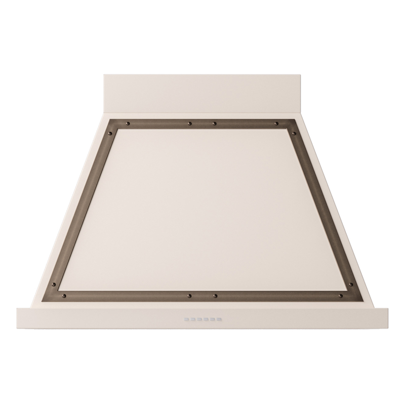ILVE UANB36AWB Nostalgie Noblesse 36 inch Range Hood (Antique White, Burnished)
