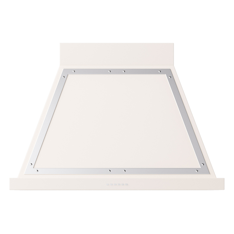 ILVE UANB36AWC Nostalgie Noblesse 36 inch Range Hood (Antique White, Chrome)