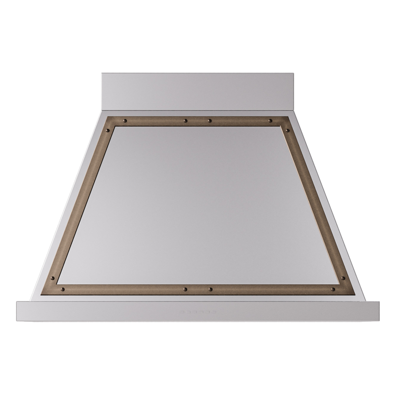 ILVE UANB36SSB Nostalgie Noblesse 36 inch Range Hood (Stainless Steel, Burnished)