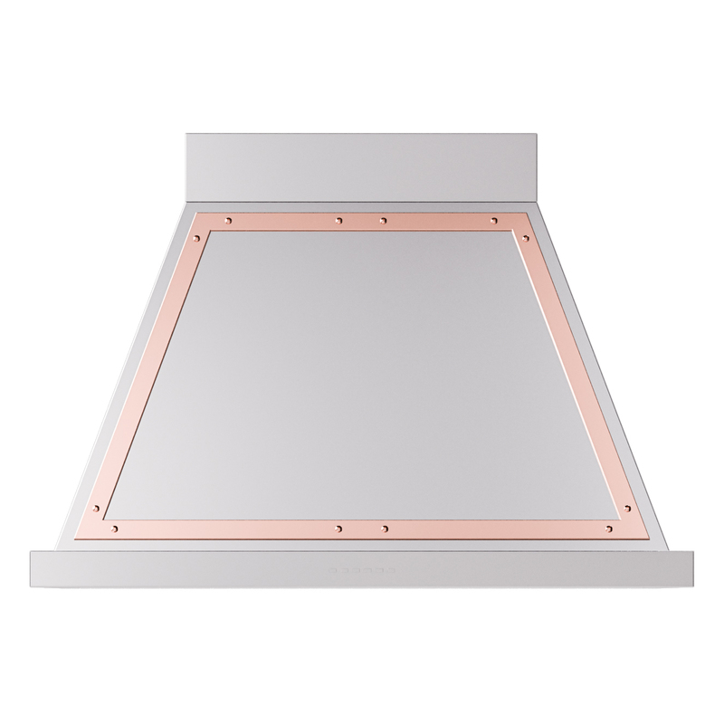 ILVE UANB36SSP Nostalgie Noblesse 36 inch Range Hood (Stainless Steel, Copper)