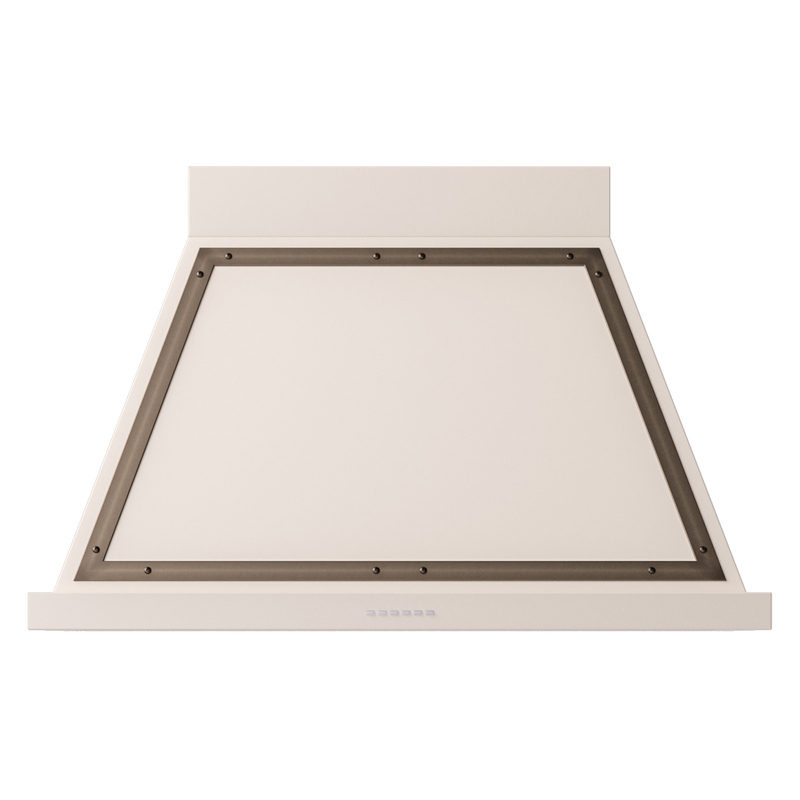 ILVE UANB40AWB Nostalgie Noblesse 40 inch Range Hood (Antique White, Burnished)