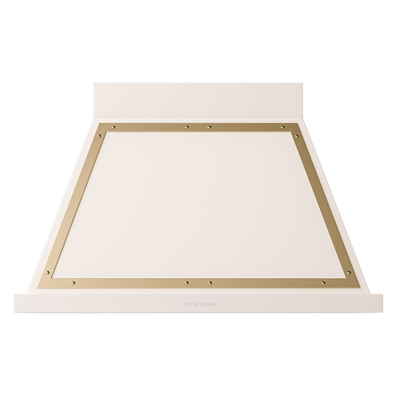 ILVE UANB40AWG Nostalgie Noblesse 40 inch Range Hood (Antique White, Brass)