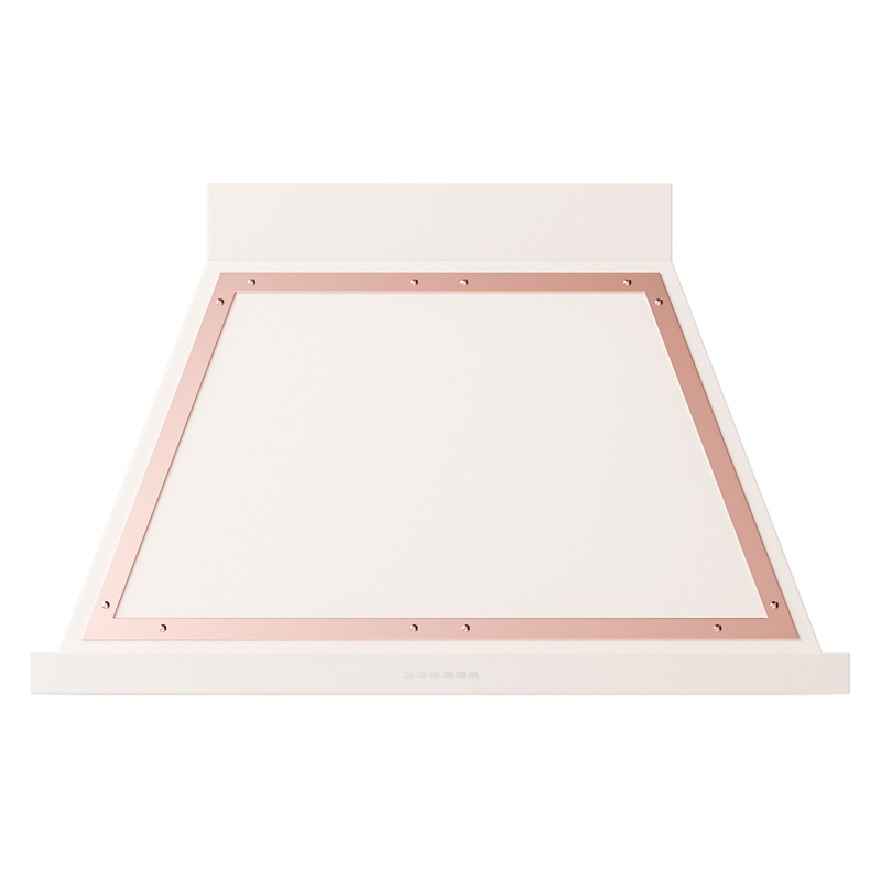 ILVE UANB40AWP Nostalgie Noblesse 40 inch Range Hood (Antique White, Copper)