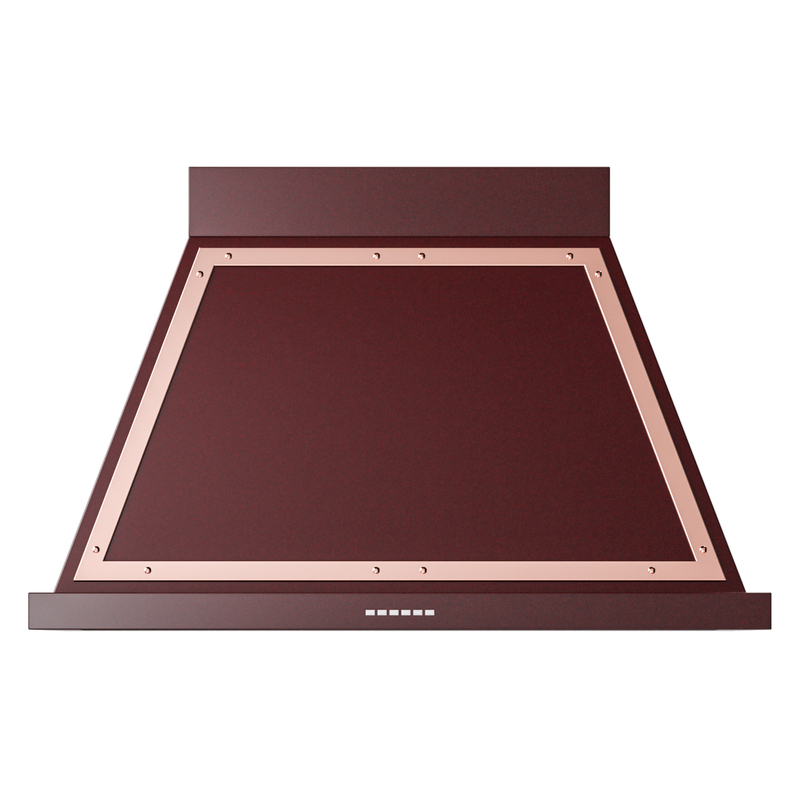 ILVE UANB40BUP Nostalgie Noblesse 40 inch Range Hood (Burgundy, Copper)