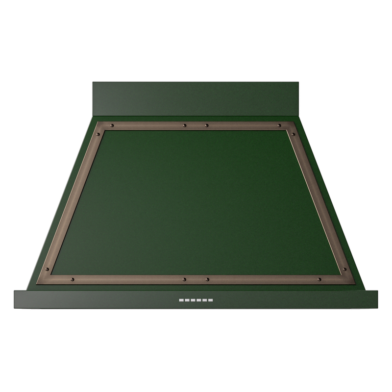 ILVE UANB40EGB Nostalgie Noblesse 40 inch Range Hood (Emerald Green, Burnished)