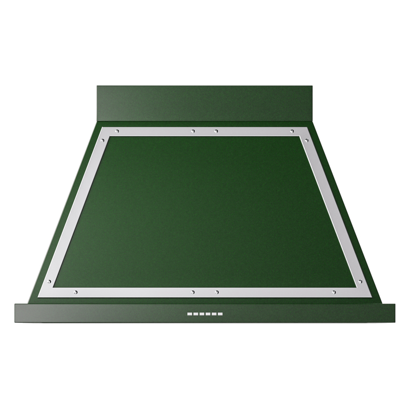 ILVE UANB40EGC Nostalgie Noblesse 40 inch Range Hood (Emerald Green, Chrome)