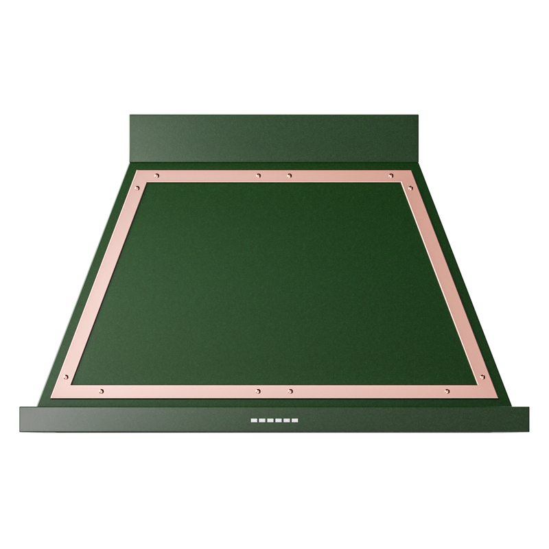 ILVE UANB40EGP Nostalgie Noblesse 40 inch Range Hood (Emerald Green, Copper)