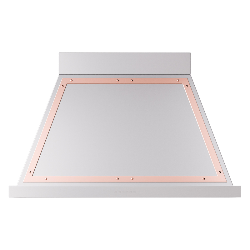 ILVE UANB40SSP Nostalgie Noblesse 40 inch Range Hood (Stainless Steel, Copper)