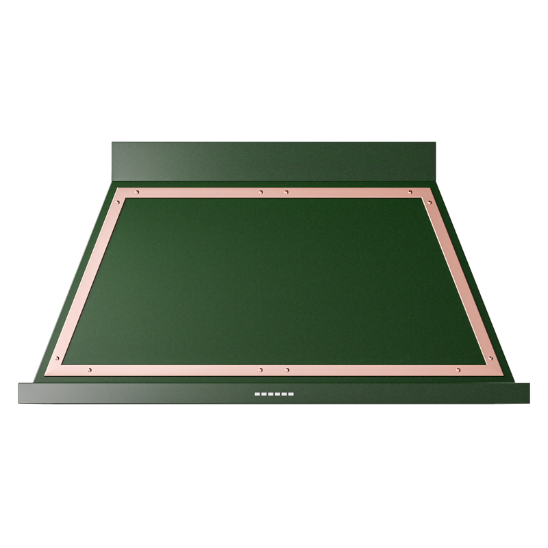 ILVE UANB48EGP Nostalgie II Noblesse 48 inch Range Hood (Emerald Green, Copper)