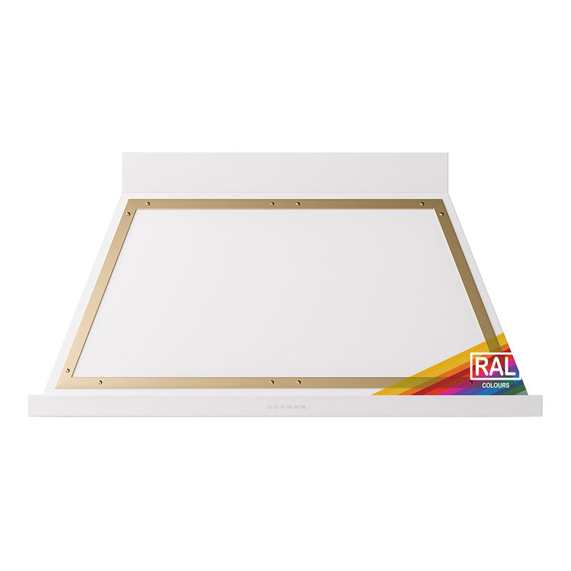 ILVE UANB48RAG Nostalgie II Noblesse 48 inch Range Hood (RAL, Brass)