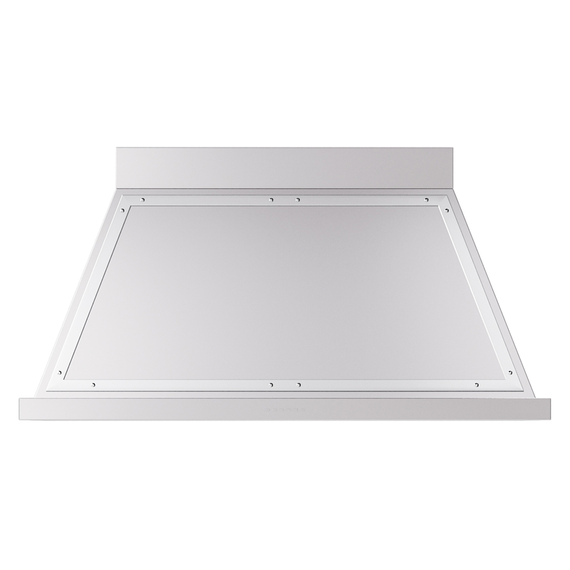 ILVE UANB48SSC Nostalgie II Noblesse 48 inch Range Hood (Stainless Steel, Chrome)