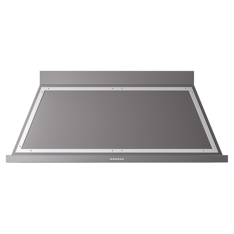 ILVE UANB60MGC Nostalgie Noblesse 60 inch Range Hood (Graphite Matte, Chrome)