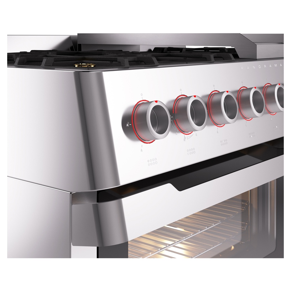 ILVE UPM12FDS3SS Panoramagic 48" Dual Fuel Range, details