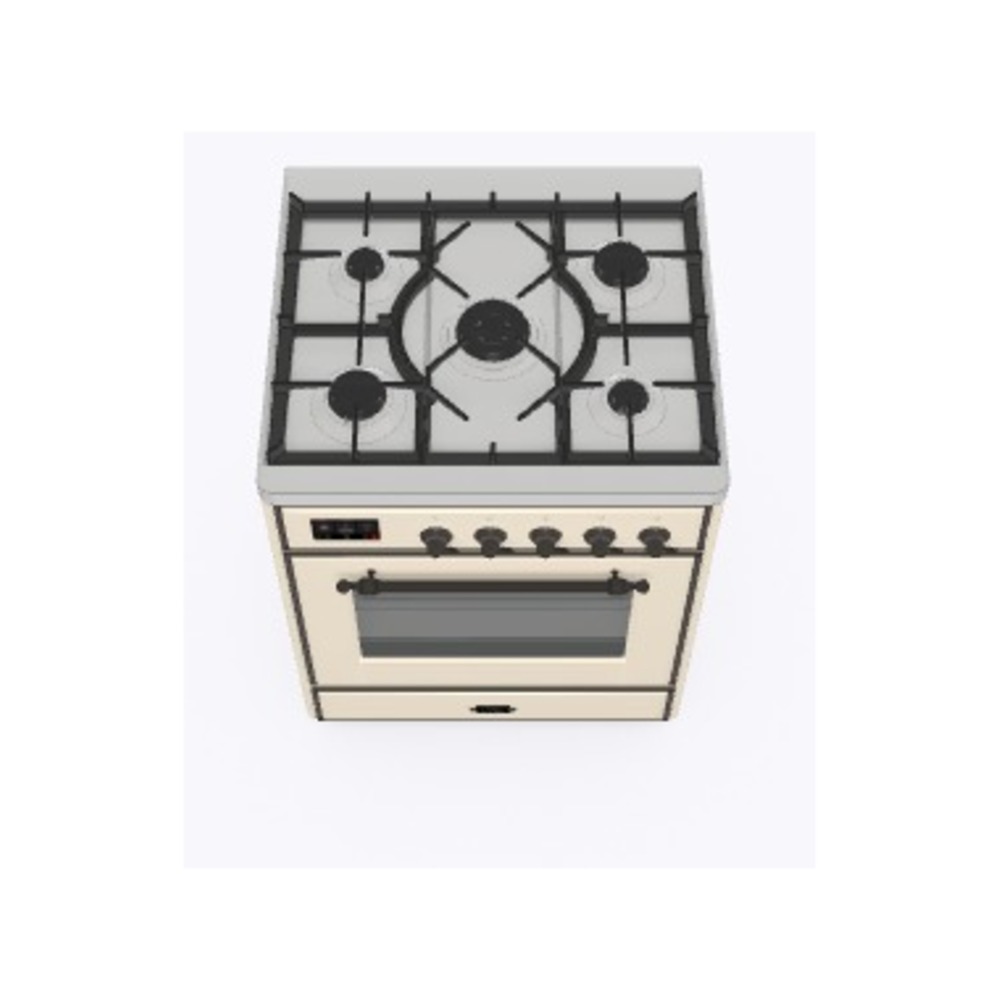 ILVE_UM30DNE3AWB_Majestic_II_30"_Dual_Fuel_Range_Top_Angle