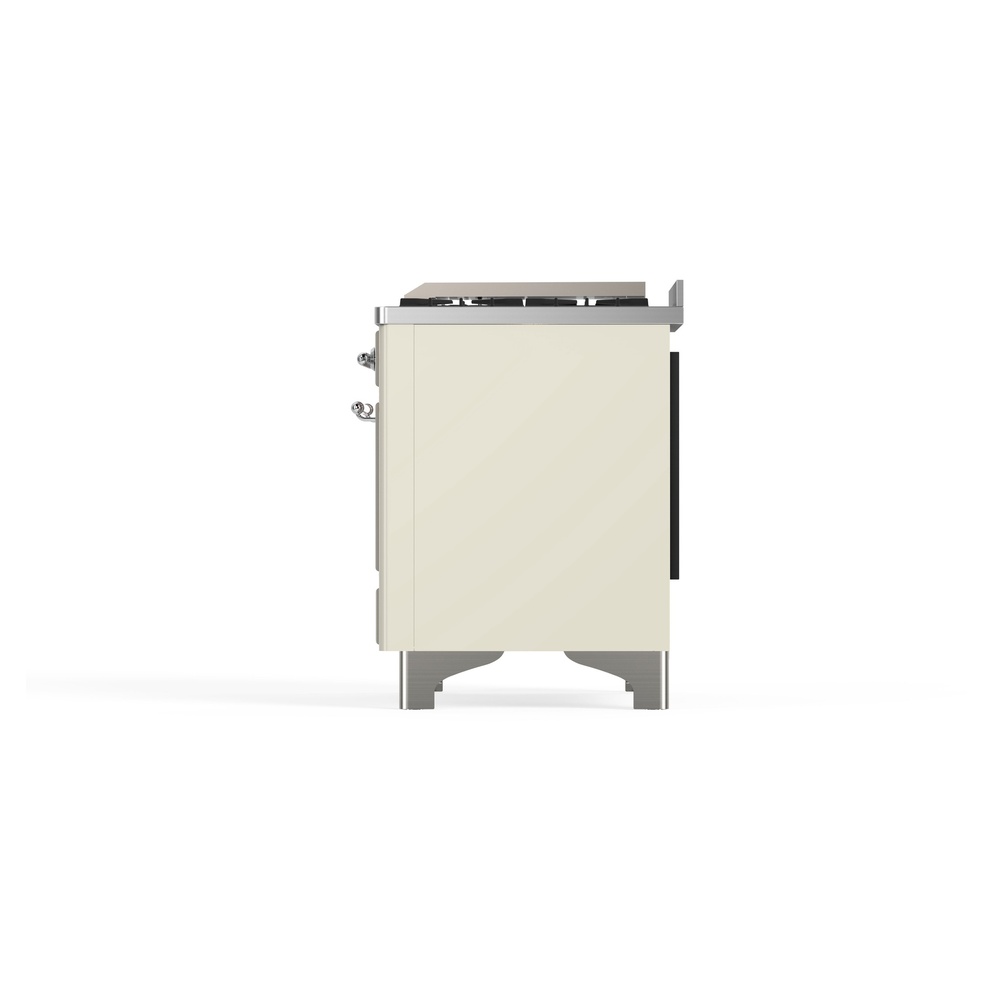 ILVE_UM09FDNS3AWCLP_Majestic_II_36"_Dual_Fuel_Range_Right_Angle