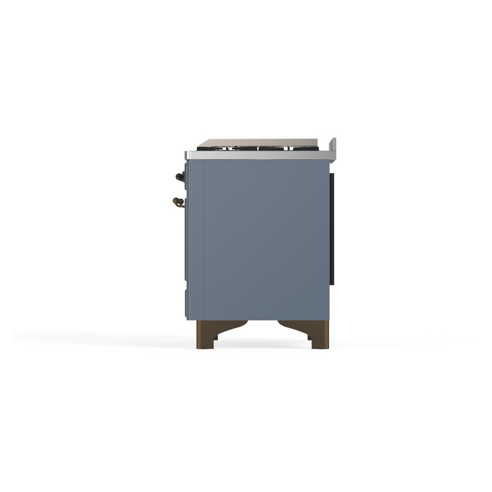 ILVE_UM09FDNS3BGBLP_Majestic_II_36"_Dual_Fuel_Range_right_side