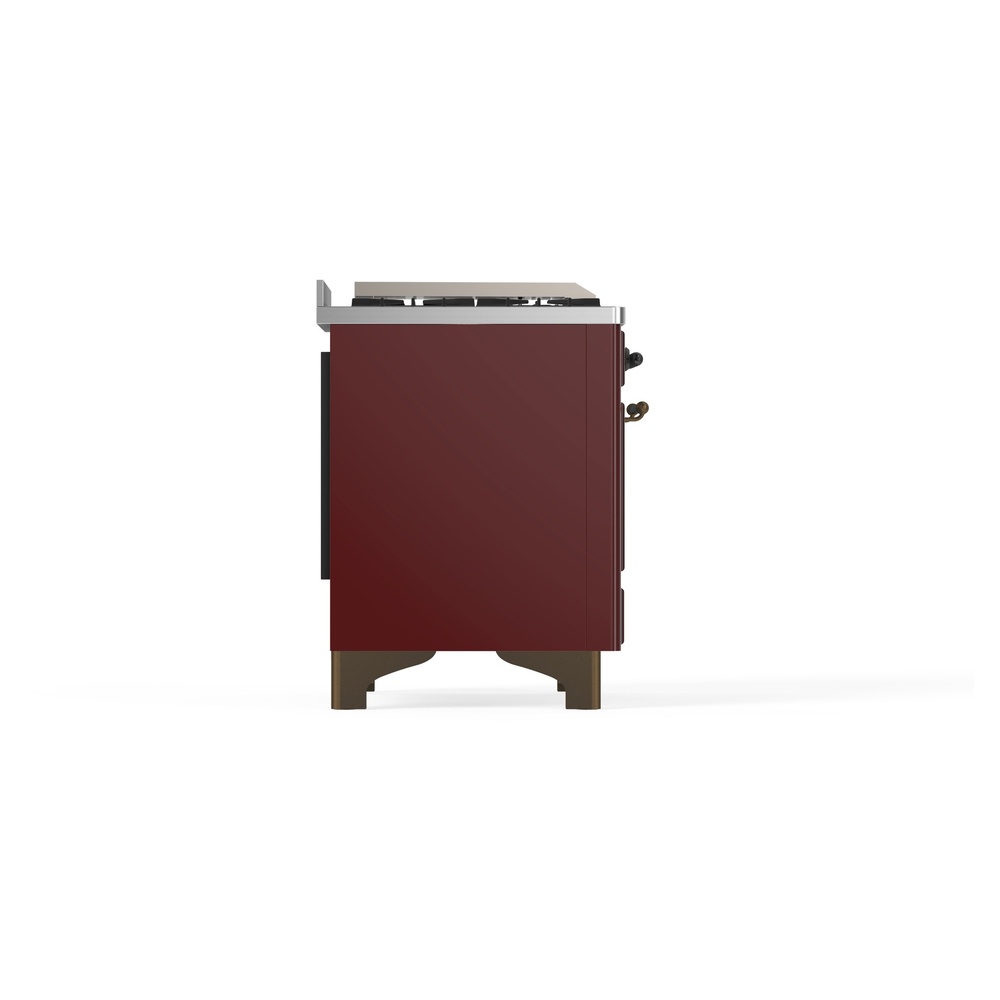 ILVE_UM09FDNS3BUB_Majestic_II_36"_Dual_Fuel_Range_left_side