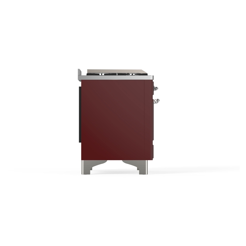 ILVE_UM09FDNS3BUCLP_Majestic_II_36"_Dual_Fuel_Range_left_side