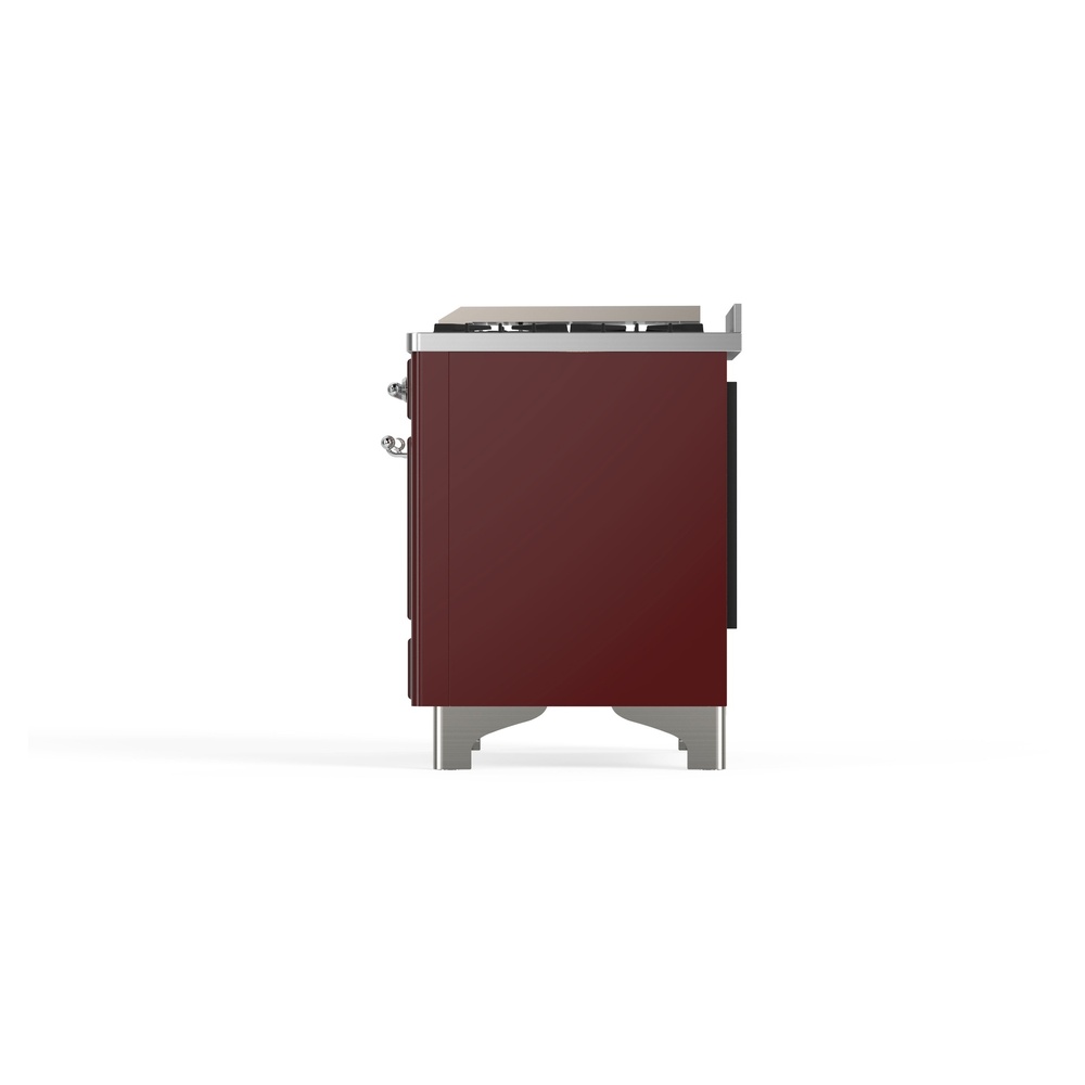 ILVE_UM09FDNS3BUCLP_Majestic_II_36"_Dual_Fuel_Range_right_side