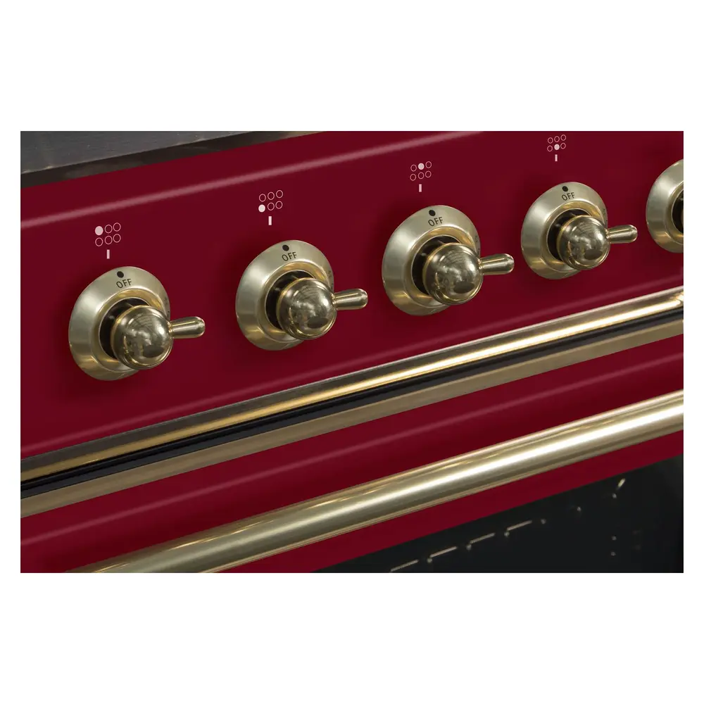 ILVE_UM09FDNS3BUG_Majestic_II_36"_Dual_Fuel_Range_knobs